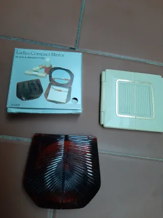 Espejos maquillaje peques vintage