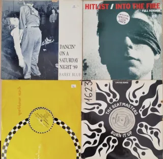 Lote 20 discos vinilos música electrónica n° 2