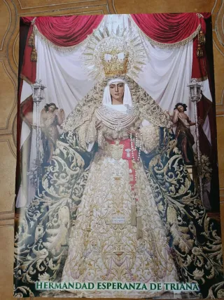 Cartel Virgen Esperanza de Triana