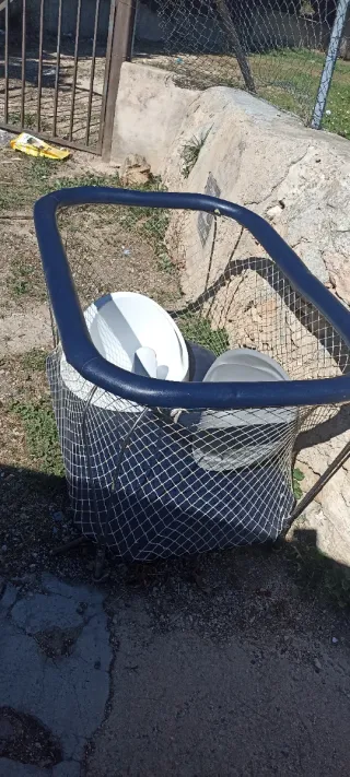 Parque infantil antiguo para bebés