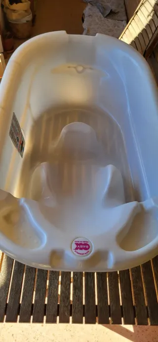 Bañera de bebé.