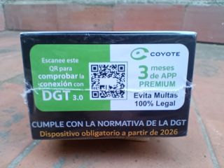 Baliza v16 homologada y precintada