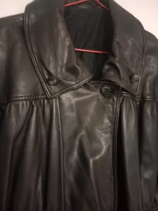 Abrigo de piel vintage made en Spain