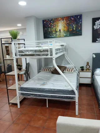 Litera 3 plazas metal