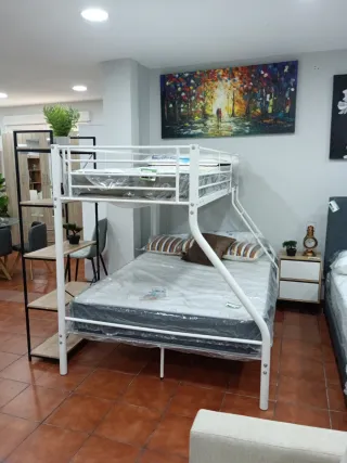 Litera 3 plazas metal