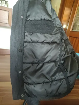 Abrigo grís Burton talla M