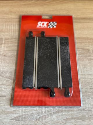 Scalextric media recta blister nuevo sin abrir