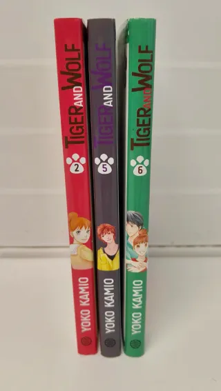 Mangas Tiger And Wolf Numeros 2, 5, 6