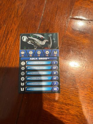 Figura star wars Aqua Droide