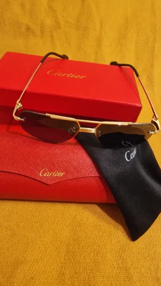 GAFAS SOL CARTIER totalmente nuevas
