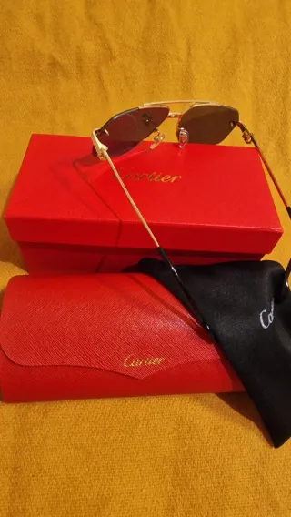 GAFAS SOL CARTIER totalmente nuevas