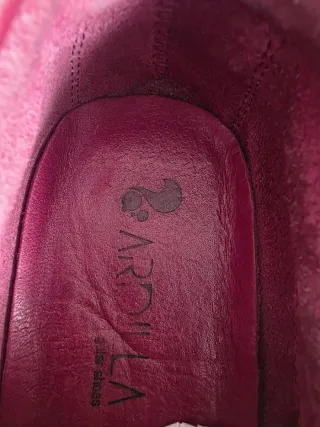 Zapatos náuticos burdeos número 35