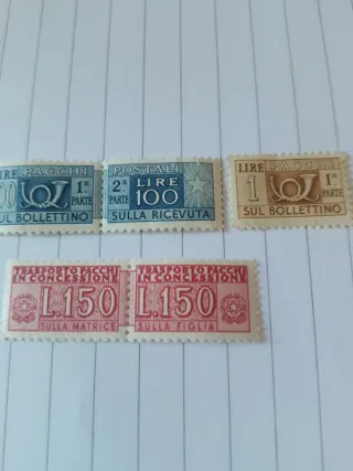 Francobolli nuovi del 1946/55 gommati