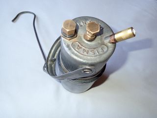 Carburero candil de mina a presión