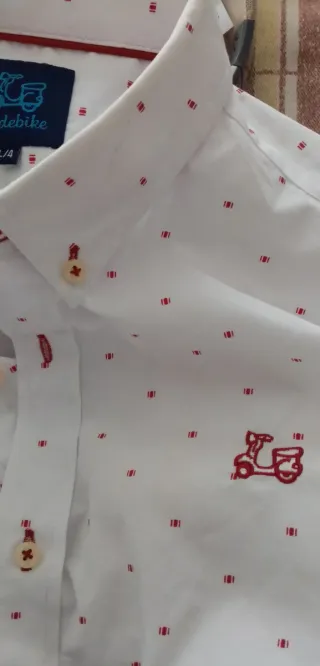 Camisa manga larga hombre