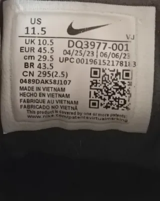 Nike Air Max Ishod (Talla 45.5)