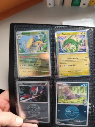 Carte Pokemon lotto misto