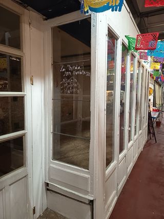 Balconeras de madera.