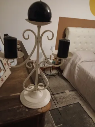 Vendo questo bel candelabro moderno in ferro regal
