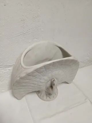 Figura Lladró Porcelana Pavo Real