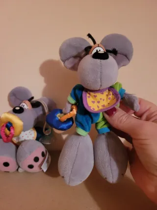 2 peluche Diddl