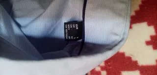 Camisa manga larga hombre azul