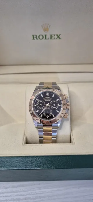 Rolex Daytona 116523 Acciaio e Oro Nero