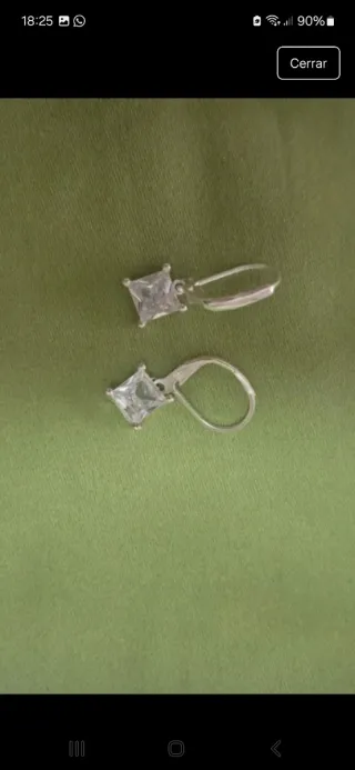 Preciosos pendientes plata de ley nuevos