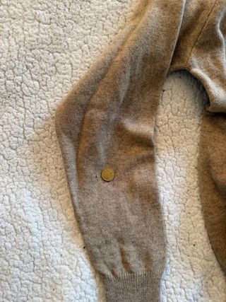 Maglione Polo Ralph Lauren 100% Lana Merino Beige