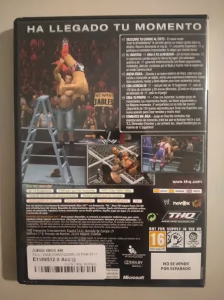 Pack SmackDown Raw Xbox 360