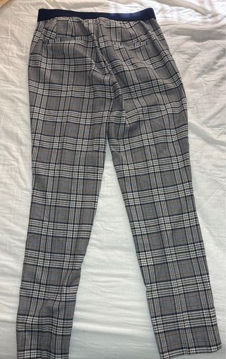 Pantalones de cuadros Zara