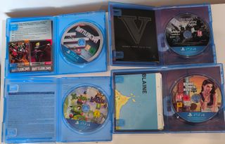 PS4 Slim + 13 juegos + mando + accesorios