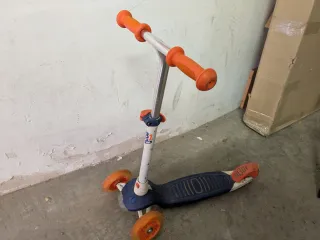 Patinete 3 Ruedas Decathlon Naranja/Azul