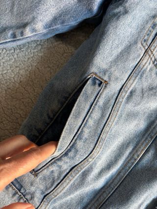 Chaqueta vaquera forrada de borrego