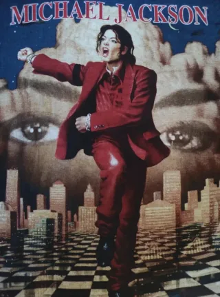 Michael Jackson T Shirt Vintage 1997 World Tour