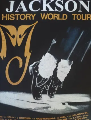 Michael Jackson T Shirt Vintage 1997 World Tour
