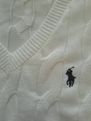 Jersey Polo Ralph Lauren Blanco
