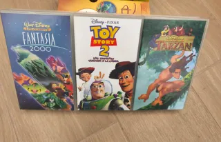 Pack Oro Disney VHS: Fantasía 2000, Tarzán, Toy St