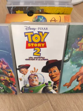 Pack Oro Disney VHS: Fantasía 2000, Tarzán, Toy St
