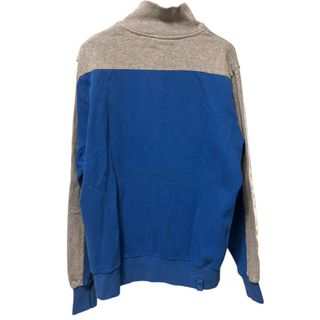 Felpa Adidas ragazzo blu e grigia