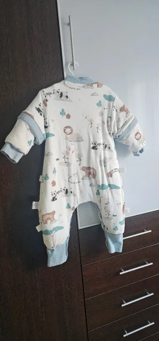 Pijama manta infantil con estampado de animales