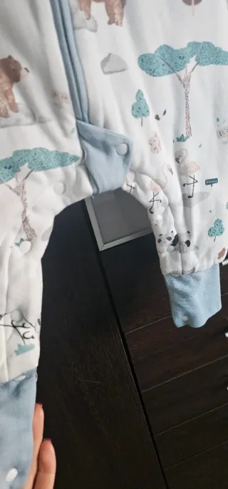 Pijama manta infantil con estampado de animales