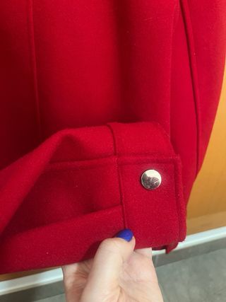 Chaqueta Stradivarius Roja Talla S