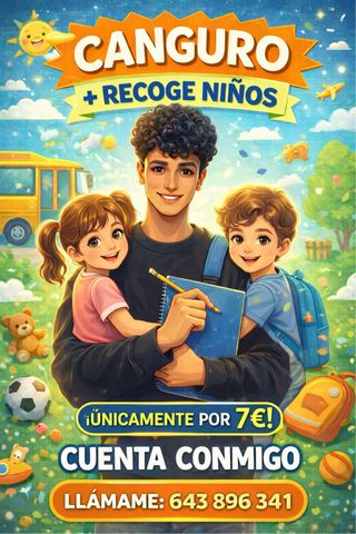 Canguro o recoge niños
