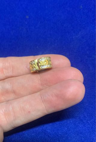 Charm Clip Dorado Huella Animal Pulsera pandora