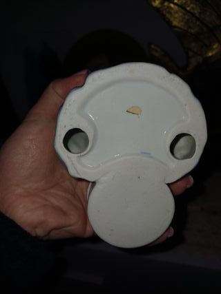 Madonna con bambino porta candela