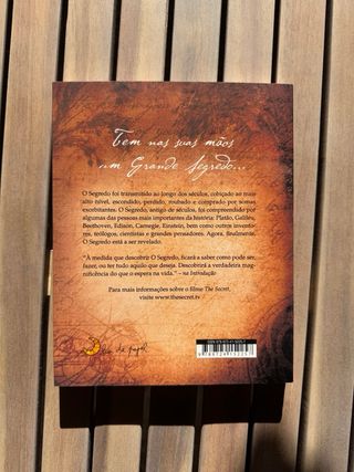 Livro O segredo - Rhonda Byrne