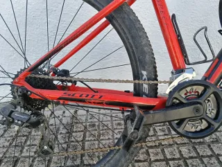 Bicicleta Scott Roja