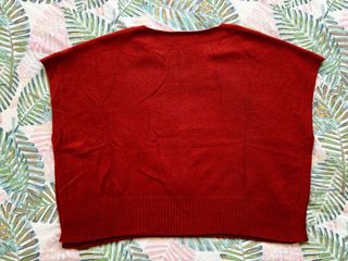 Capa color teja botones