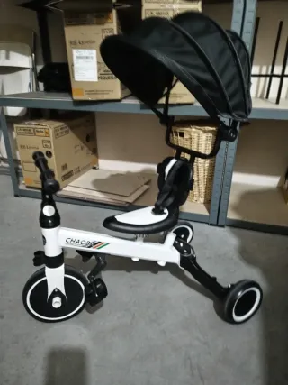 Triciclo infantil CHAOSBA con toldo